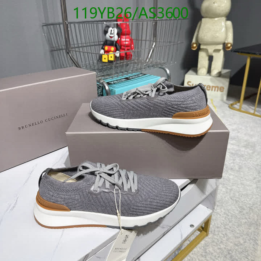 Brunello Cucinelli-Men shoes Code: AS3600 $: 119USD