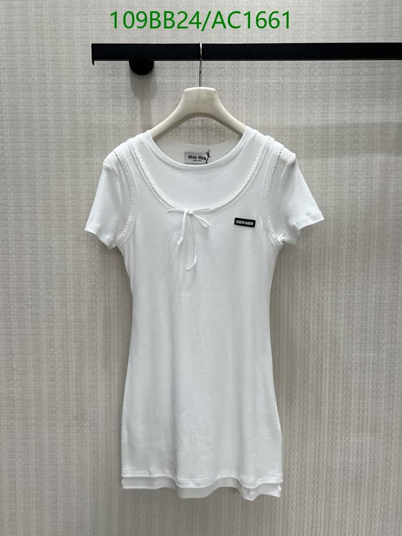Miu Miu-Clothing Code: AC1661 $: 109USD
