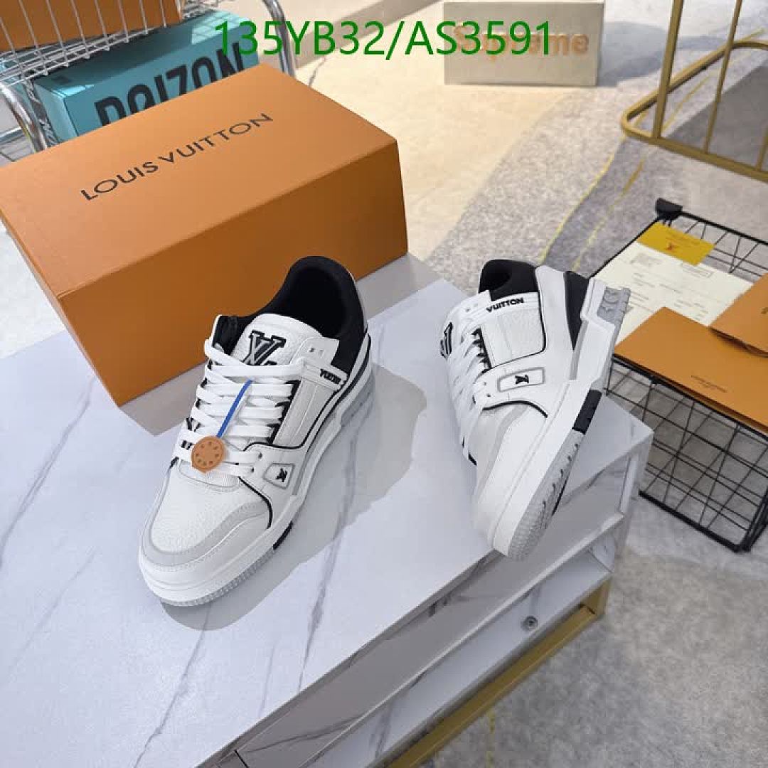 LV-Men shoes Code: AS3591 $: 135USD