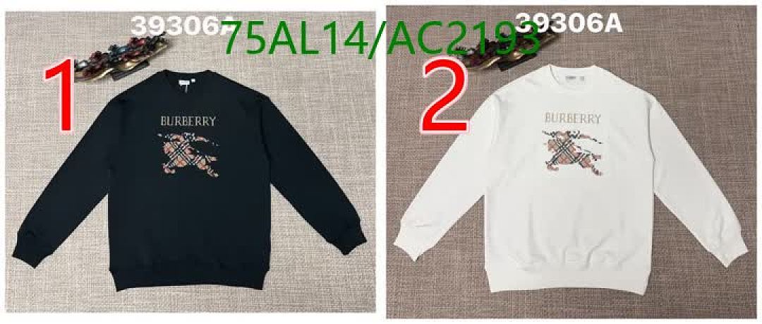 Burberry-Clothing Code: AC2193 $: 75USD