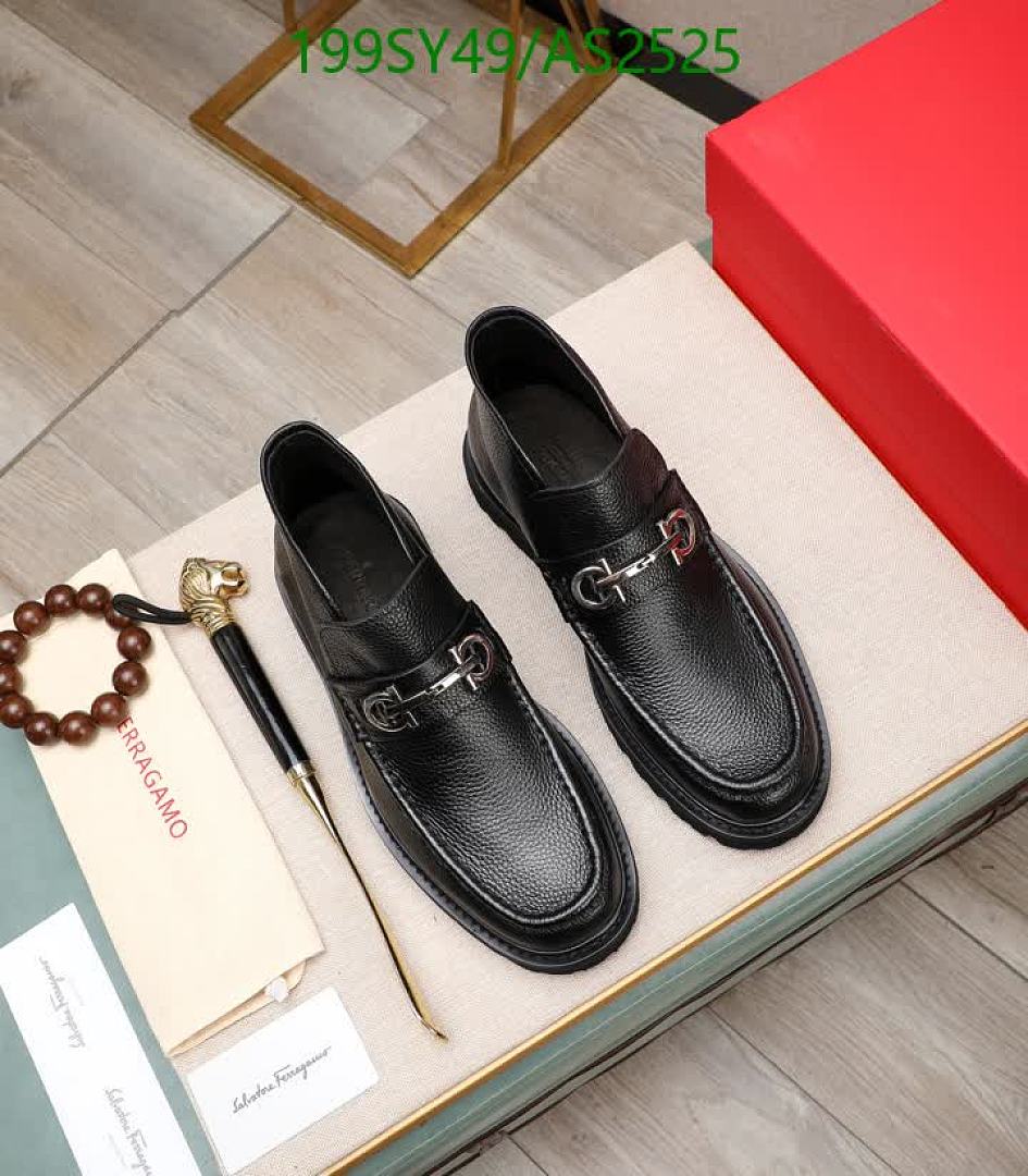 Ferragamo-Men shoes Code: AS2525 $: 199USD