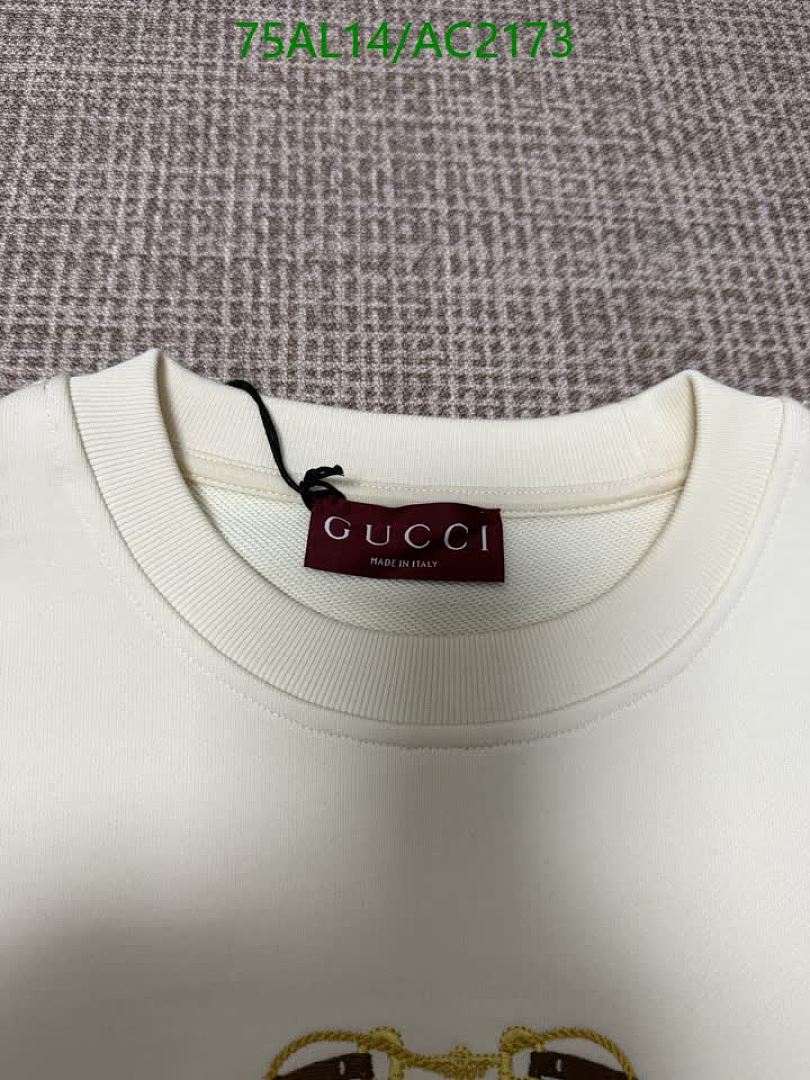 Gucci-Clothing Code: AC2173 $: 75USD