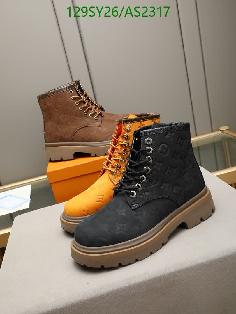 LV-Men shoes Code: AS2317 $: 129USD