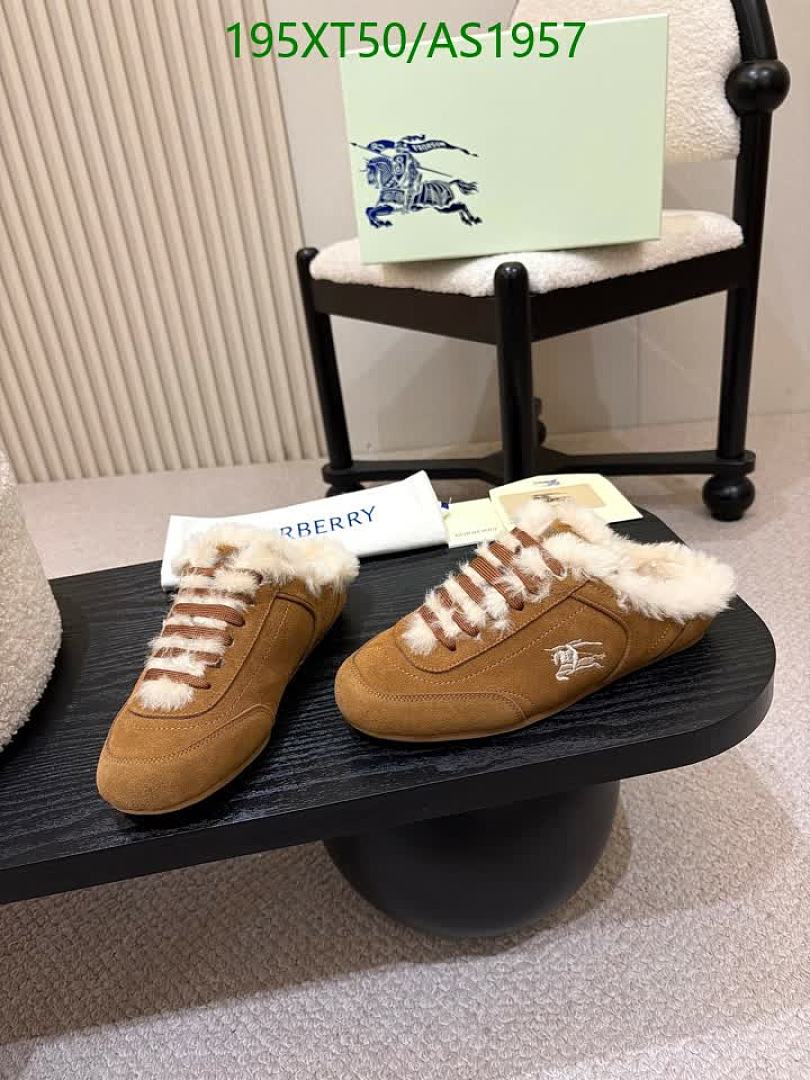 Burberry-Women Shoes Code: AS1957 $: 195USD