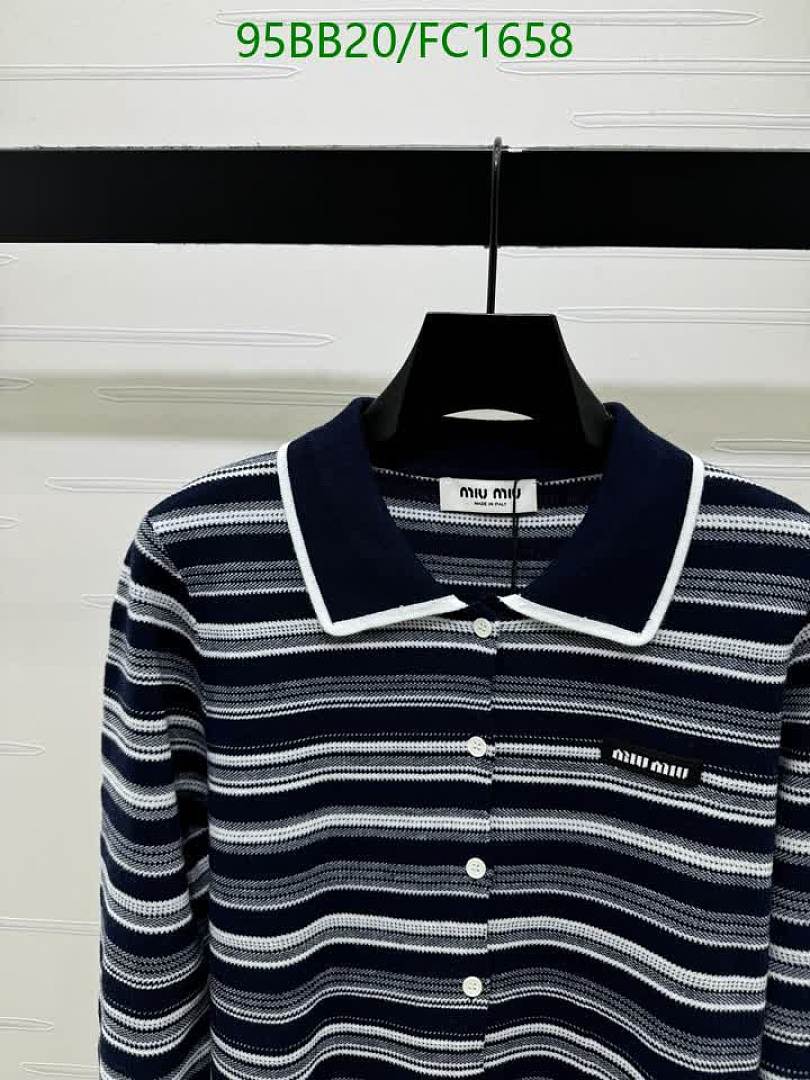 Miu Miu-Clothing Code: FC1658 $: 95USD