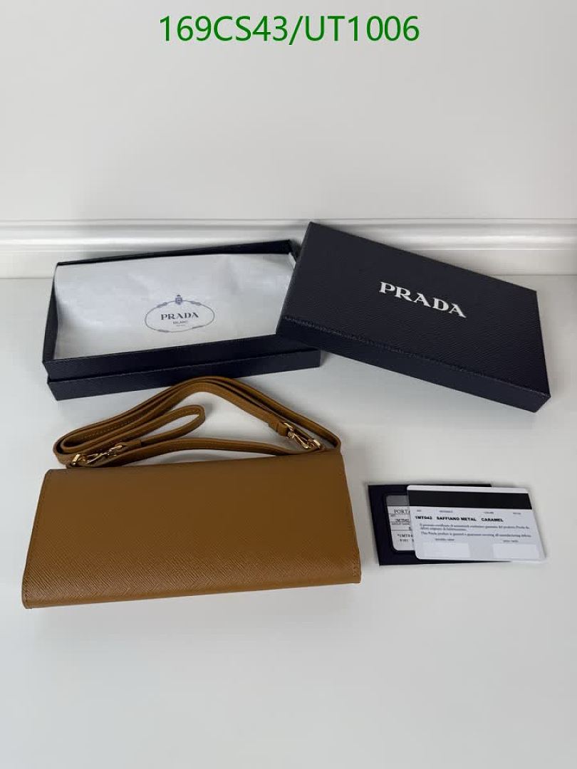 Prada-WalletsMirror Quality Code: UT1006 $: 169USD