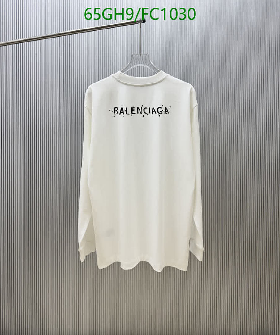 Balenciaga-Clothing Code: FC1030 $: 65USD