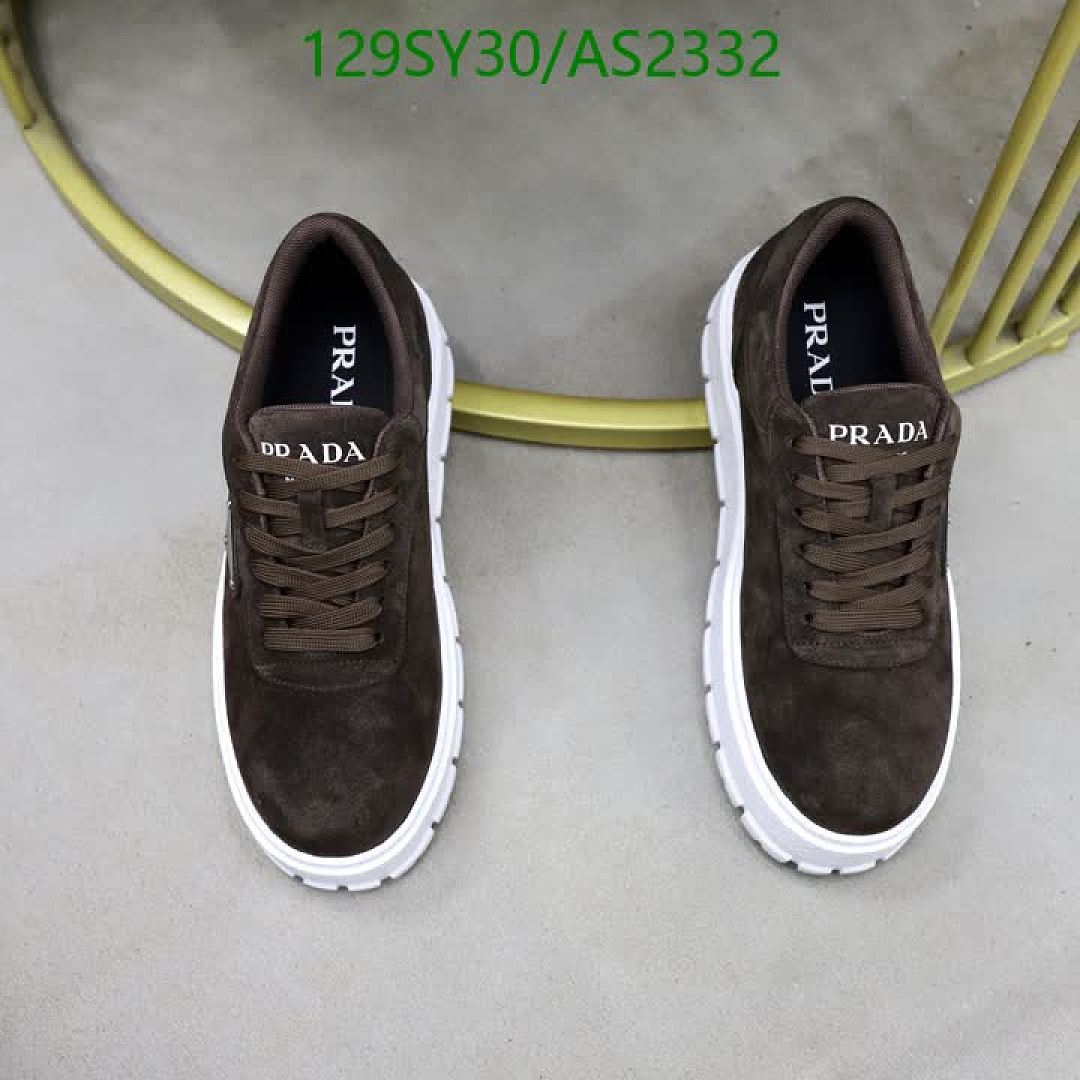 Prada-Men shoes Code: AS2332 $: 129USD