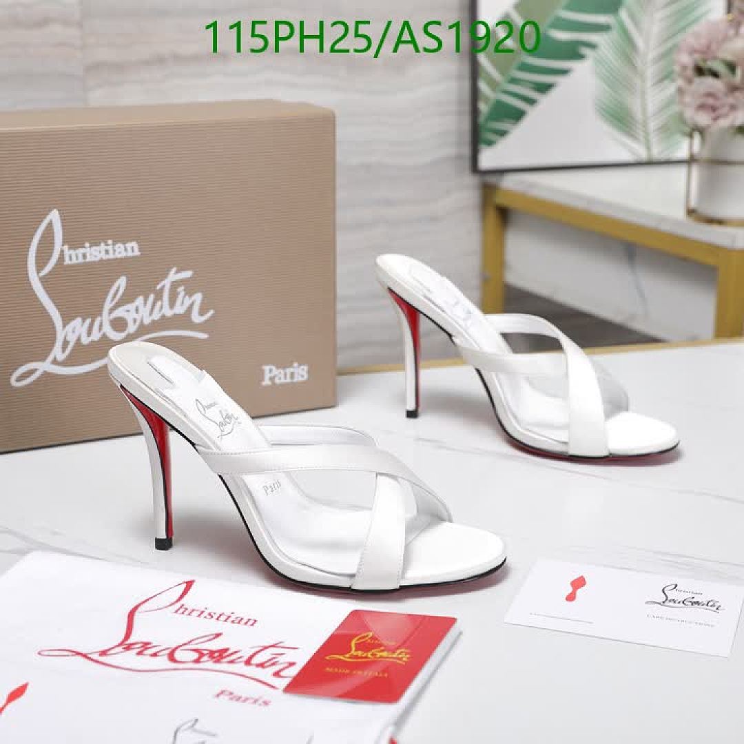 Christian Louboutin-Women Shoes Code: AS1920 $: 115USD