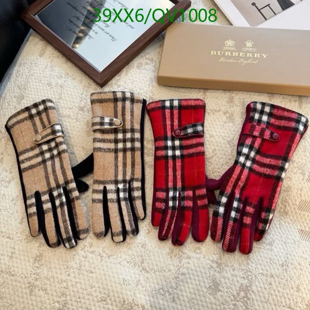 Burberry-Gloves Code: QV1008 $: 39USD