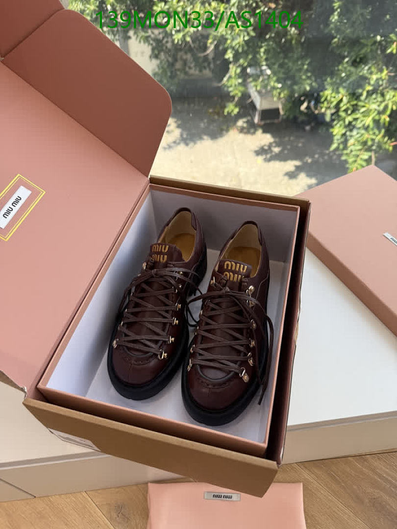 Miu Miu-Women Shoes Code: AS1404 $: 139USD