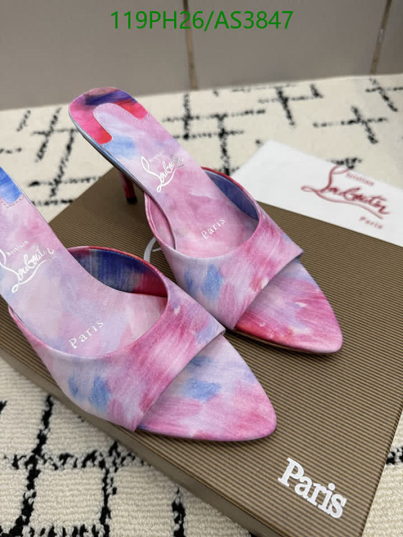 Christian Louboutin-Women Shoes Code: AS3847 $: 119USD