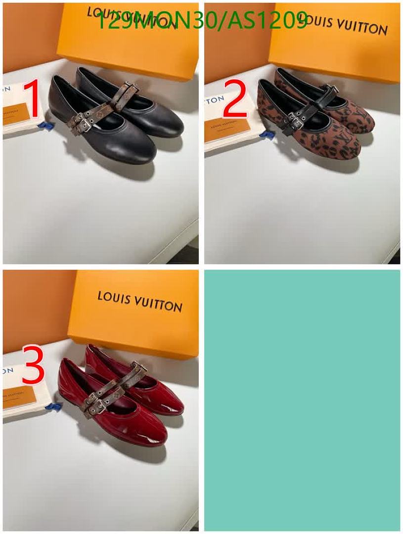 LV-Women Shoes Code: AS1209 $: 129USD