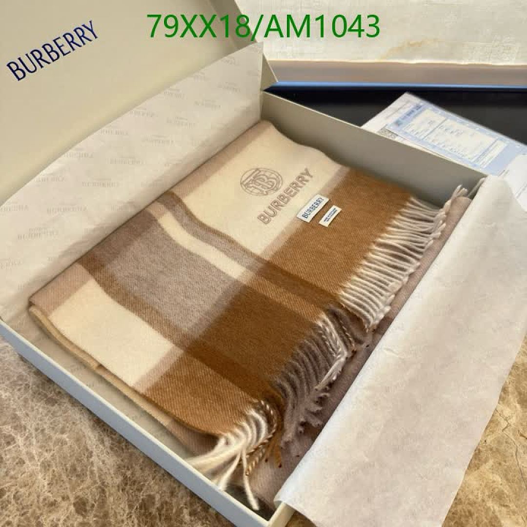 Burberry-Scarves Code: AM1043 $: 79USD