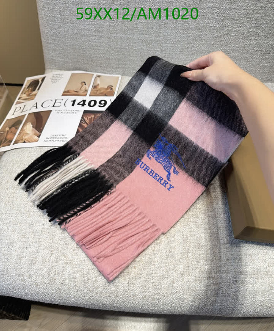 Burberry-Scarves Code: AM1020 $: 59USD