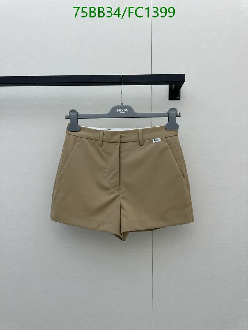 Prada-Clothing Code: FC1399 $: 75USD