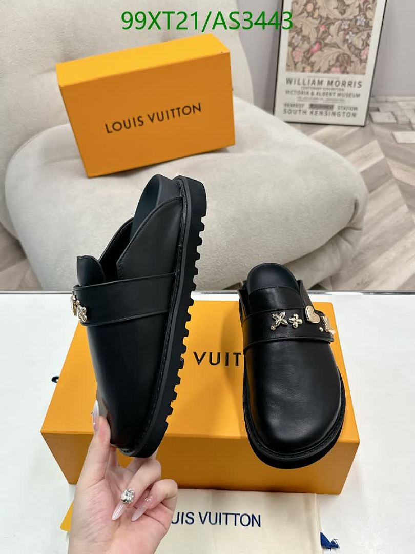 LV-Women Shoes Code: AS3443 $: 99USD