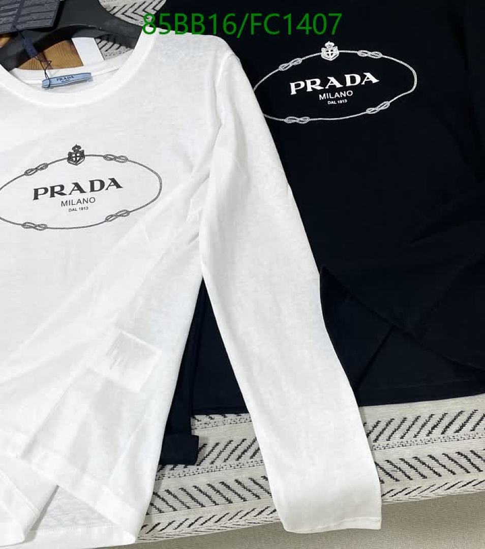 Prada-Clothing Code: FC1407 $: 85USD