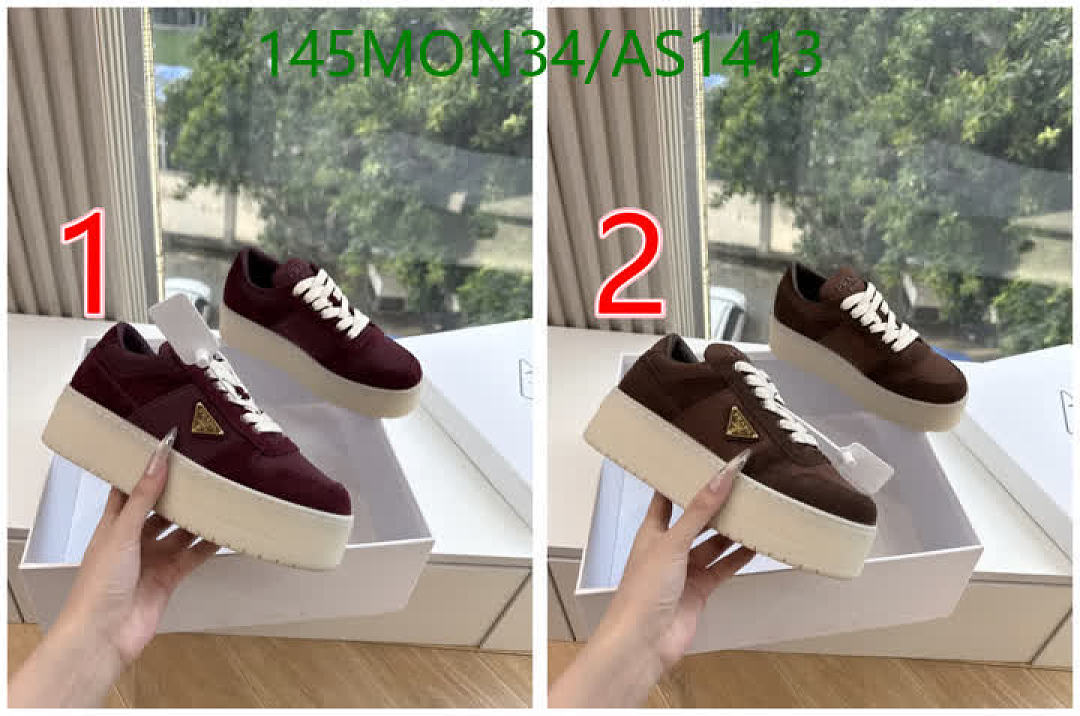 Prada-Women Shoes Code: AS1413 $: 145USD