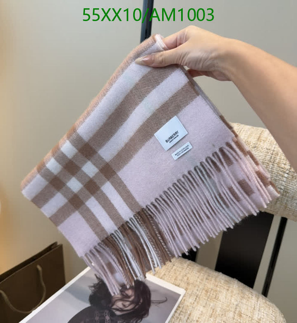 Burberry-Scarves Code: AM1003 $: 55USD