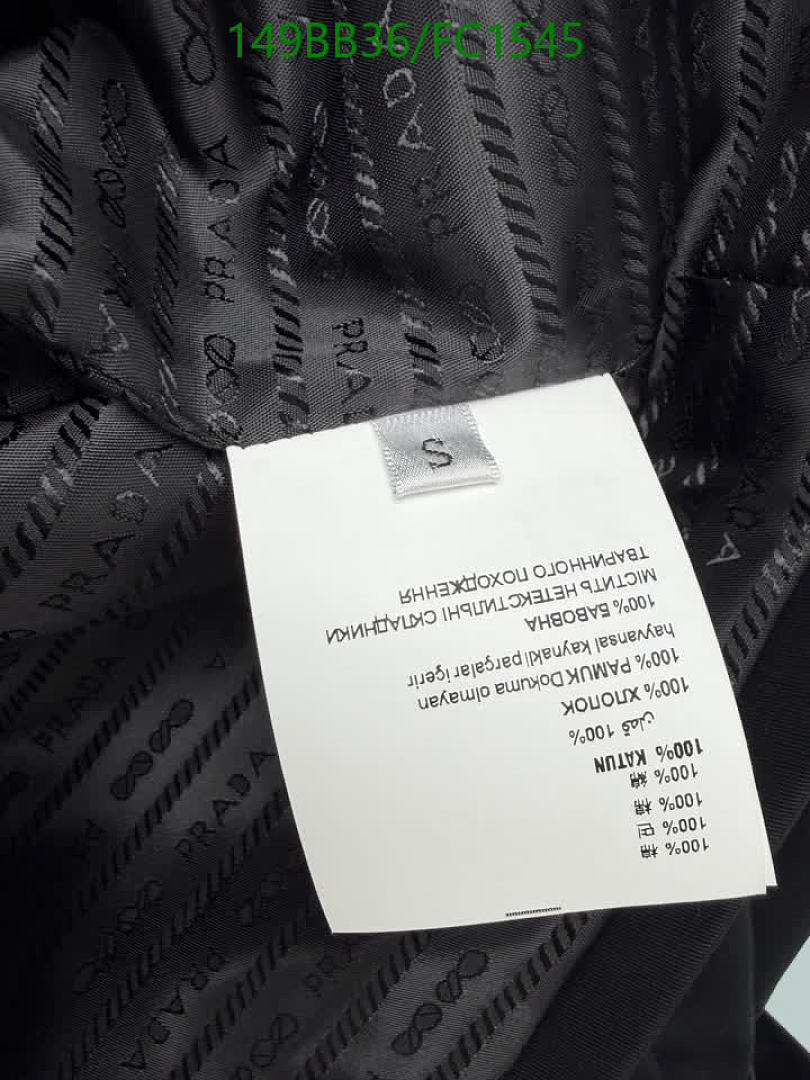 Prada-Clothing Code: FC1545 $: 149USD
