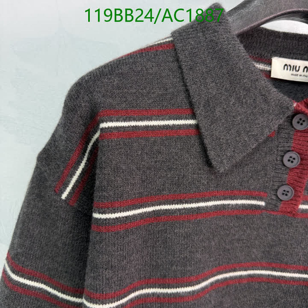 Miu Miu-Clothing Code: AC1887 $: 119USD