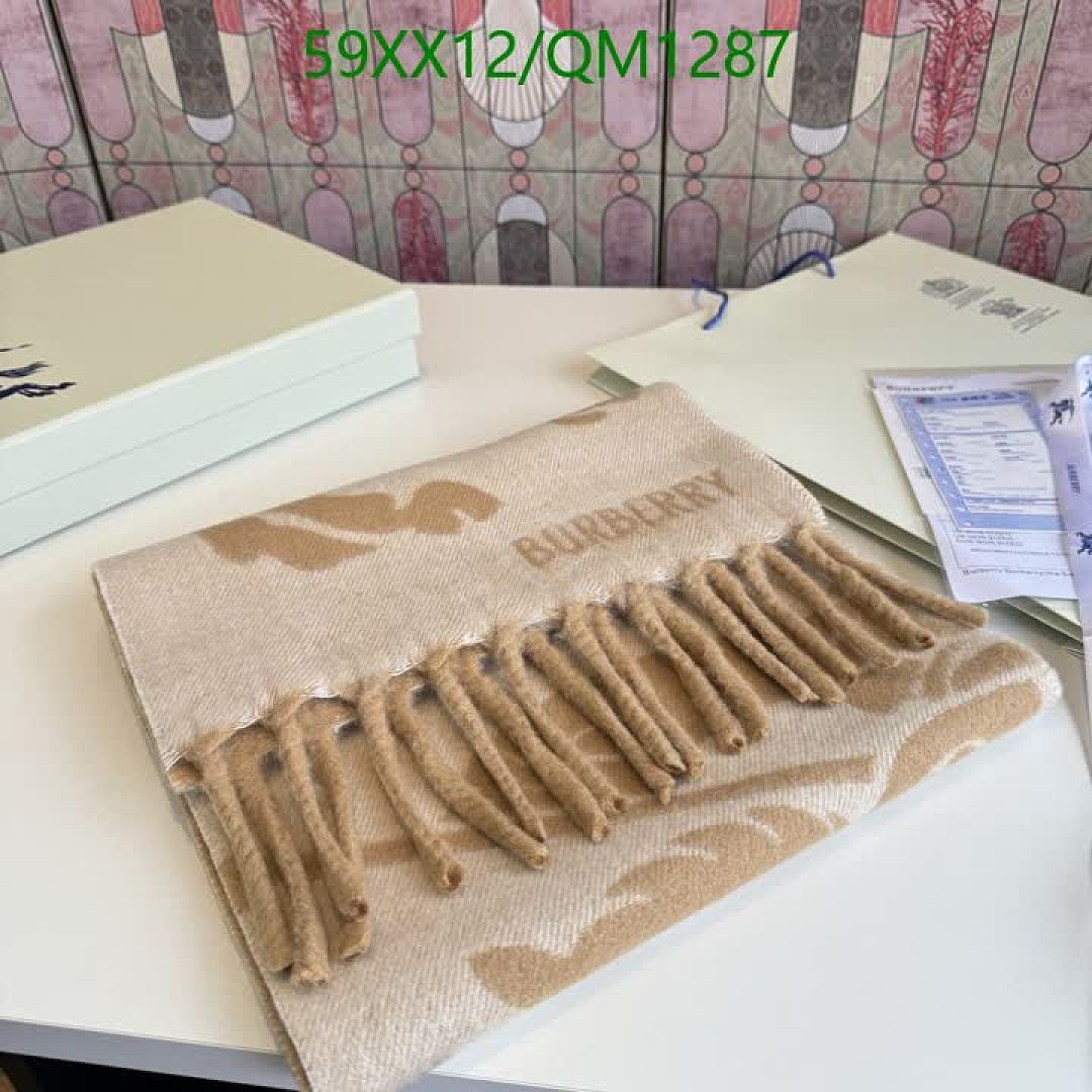 Burberry-Scarves Code: QM1287 $: 59USD