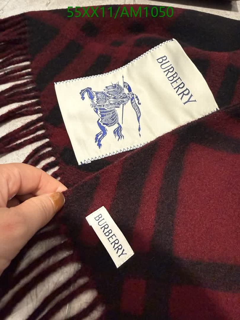 Burberry-Scarves Code: AM1050 $: 55USD