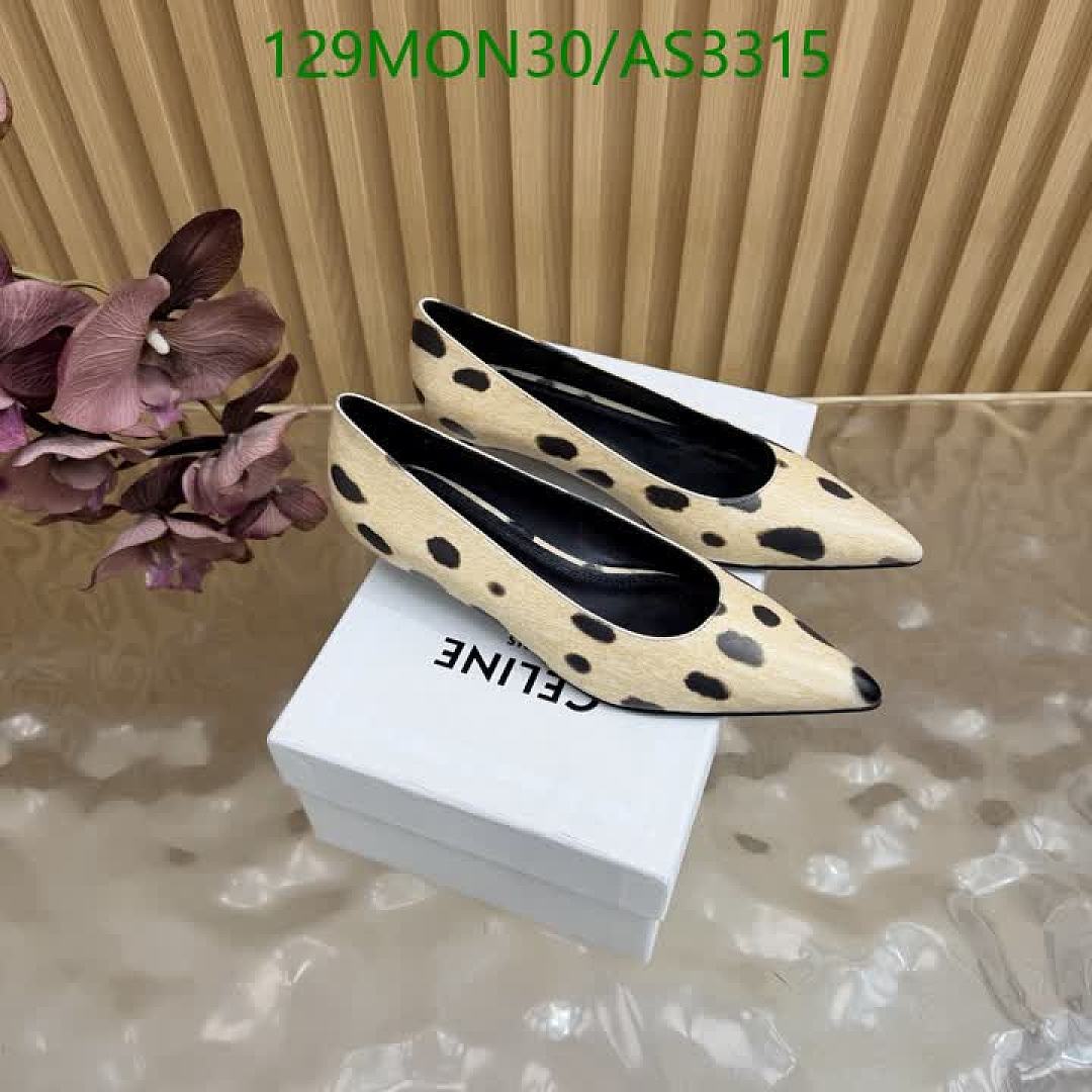 Celine-Women Shoes Code: AS3315 $: 129USD
