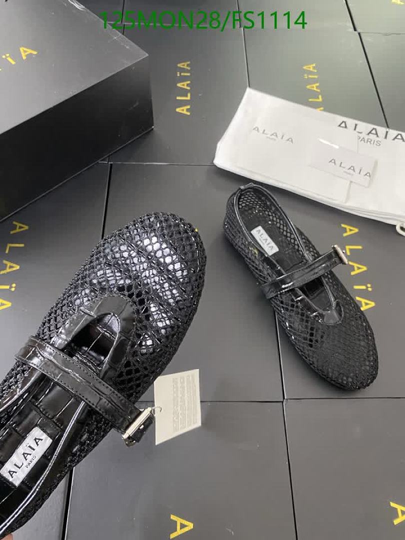 Alaia-Women Shoes Code: FS1114 $: 125USD