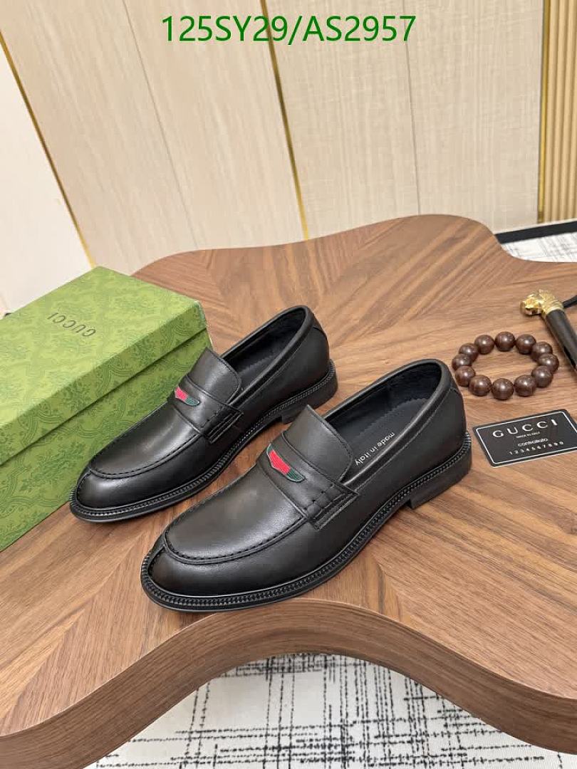 Gucci-Men shoes Code: AS2957 $: 125USD