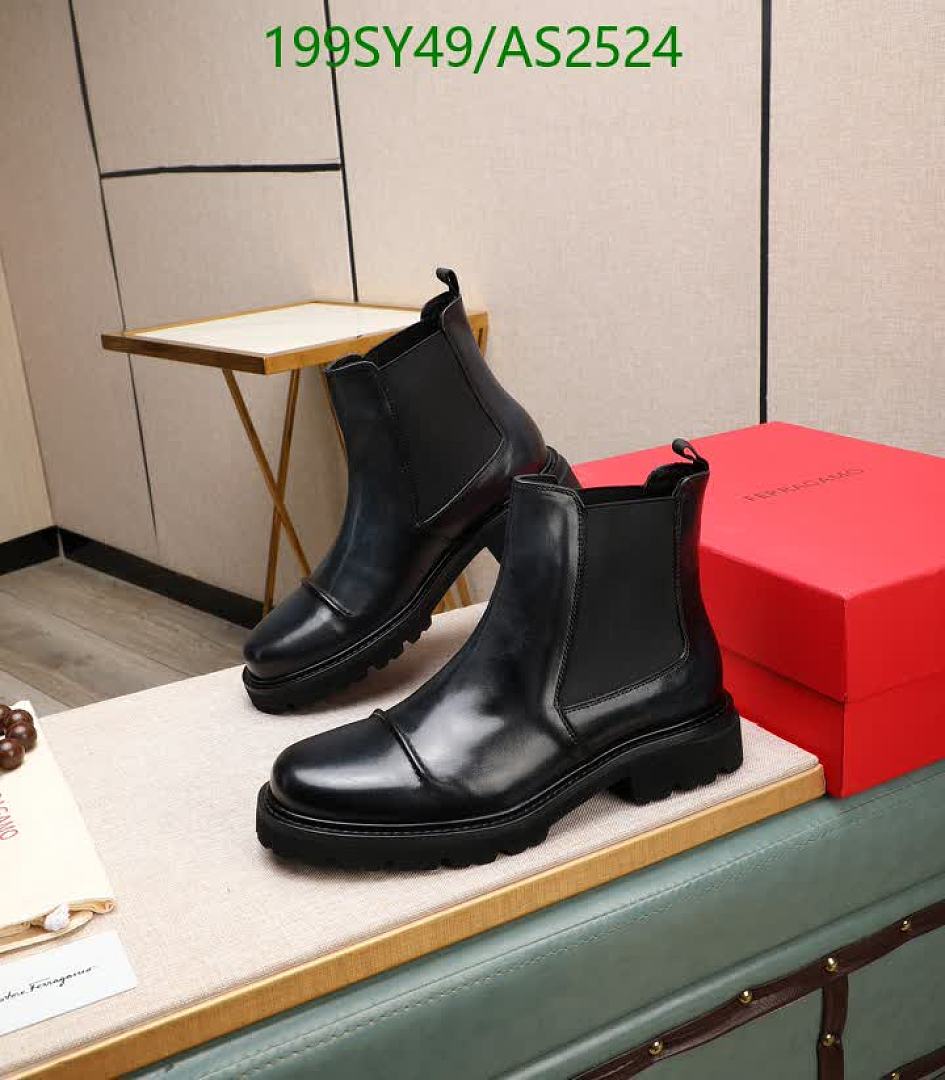 Ferragamo-Men shoes Code: AS2524 $: 199USD