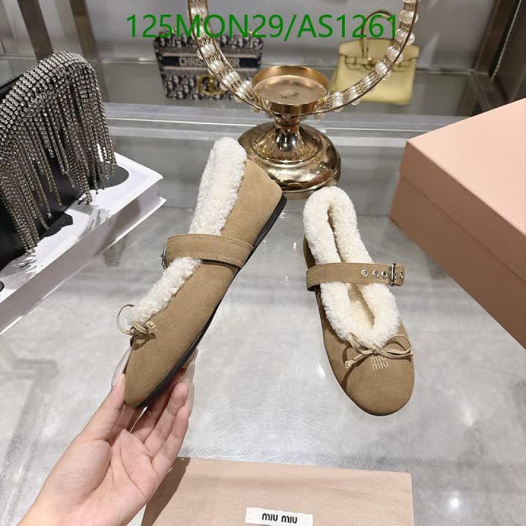 Miu Miu-Women Shoes Code: AS1261 $: 125USD