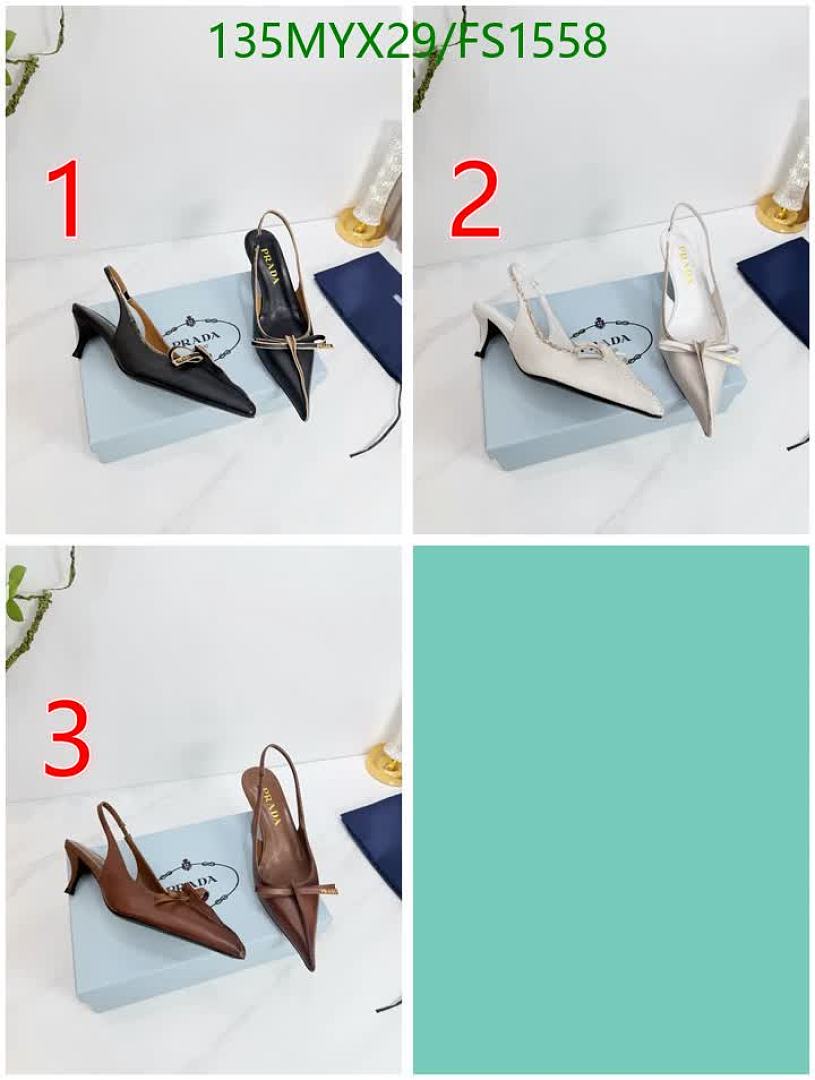 Prada-Women Shoes Code: FS1558 $: 135USD