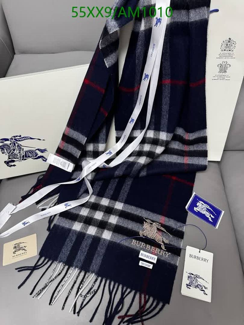 Burberry-Scarves Code: AM1010 $: 55USD