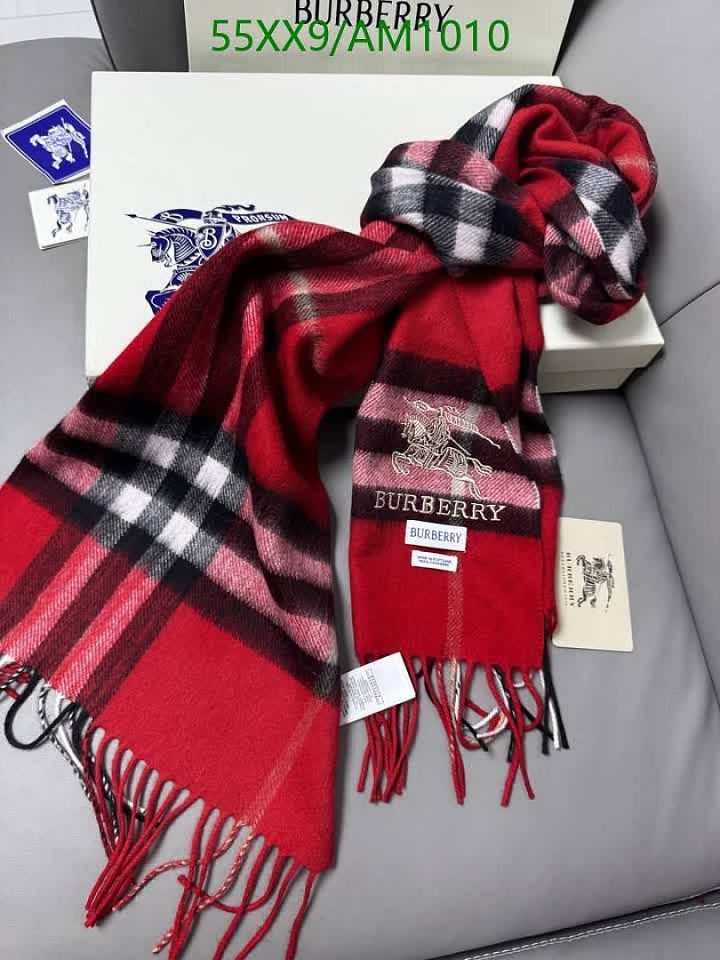 Burberry-Scarves Code: AM1010 $: 55USD