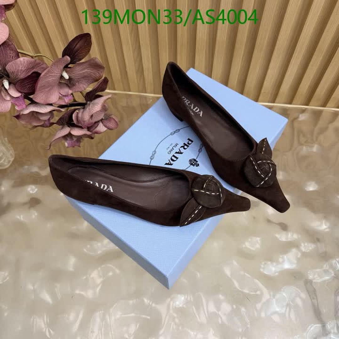 Prada-Women Shoes Code: AS4004 $: 139USD