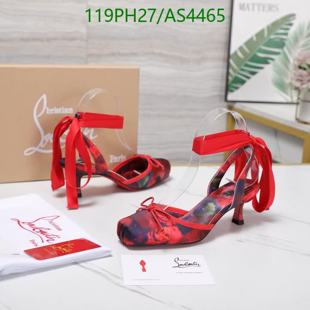 Christian Louboutin-Women Shoes Code: AS4465 $: 119USD