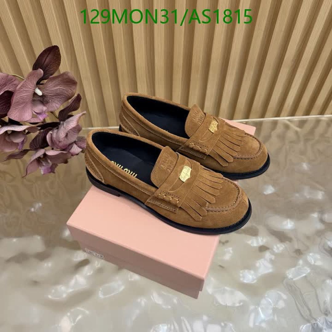 Miu Miu-Women Shoes Code: AS1815 $: 129USD