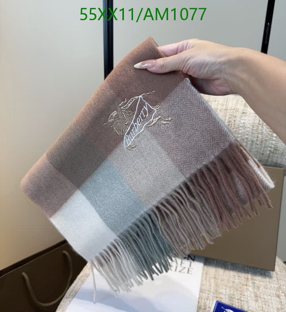Burberry-Scarves Code: AM1077 $: 55USD