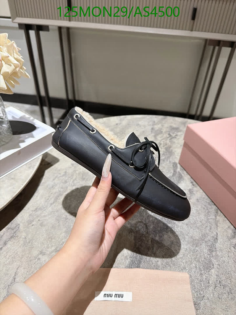 Miu Miu-Women Shoes Code: AS4500 $: 125USD