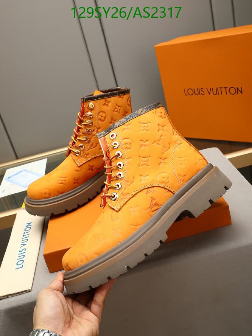 LV-Men shoes Code: AS2317 $: 129USD