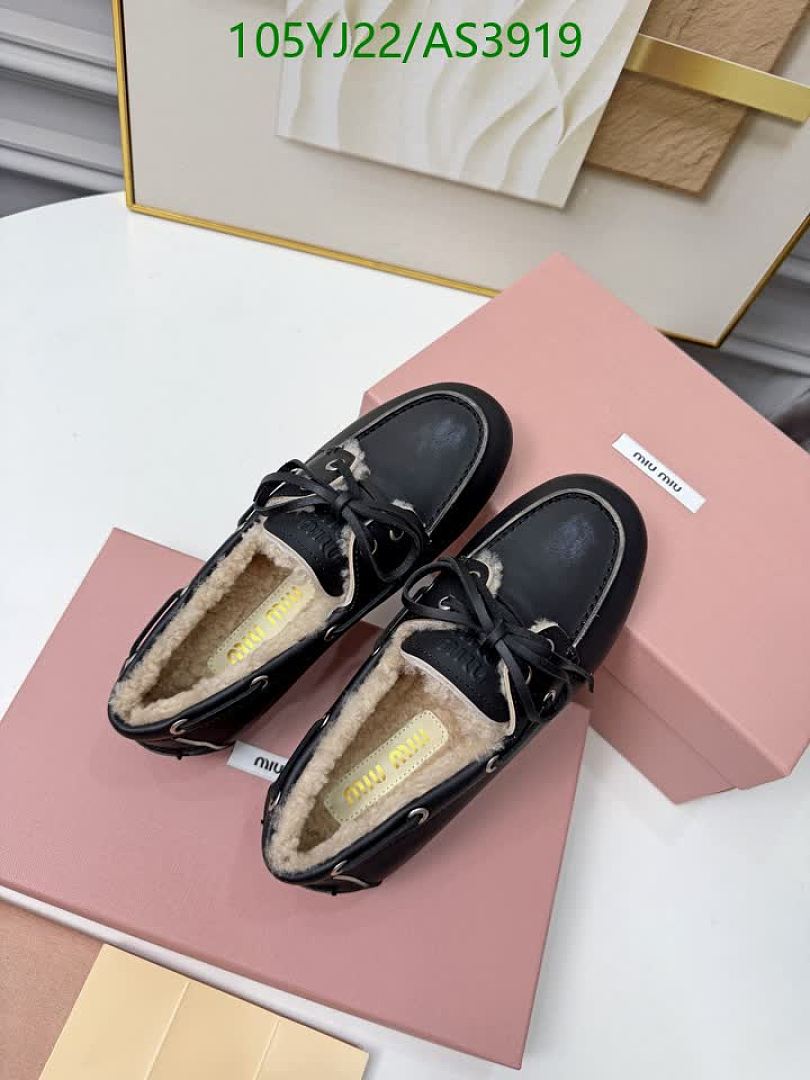 Miu Miu-Women Shoes Code: AS3919 $: 105USD