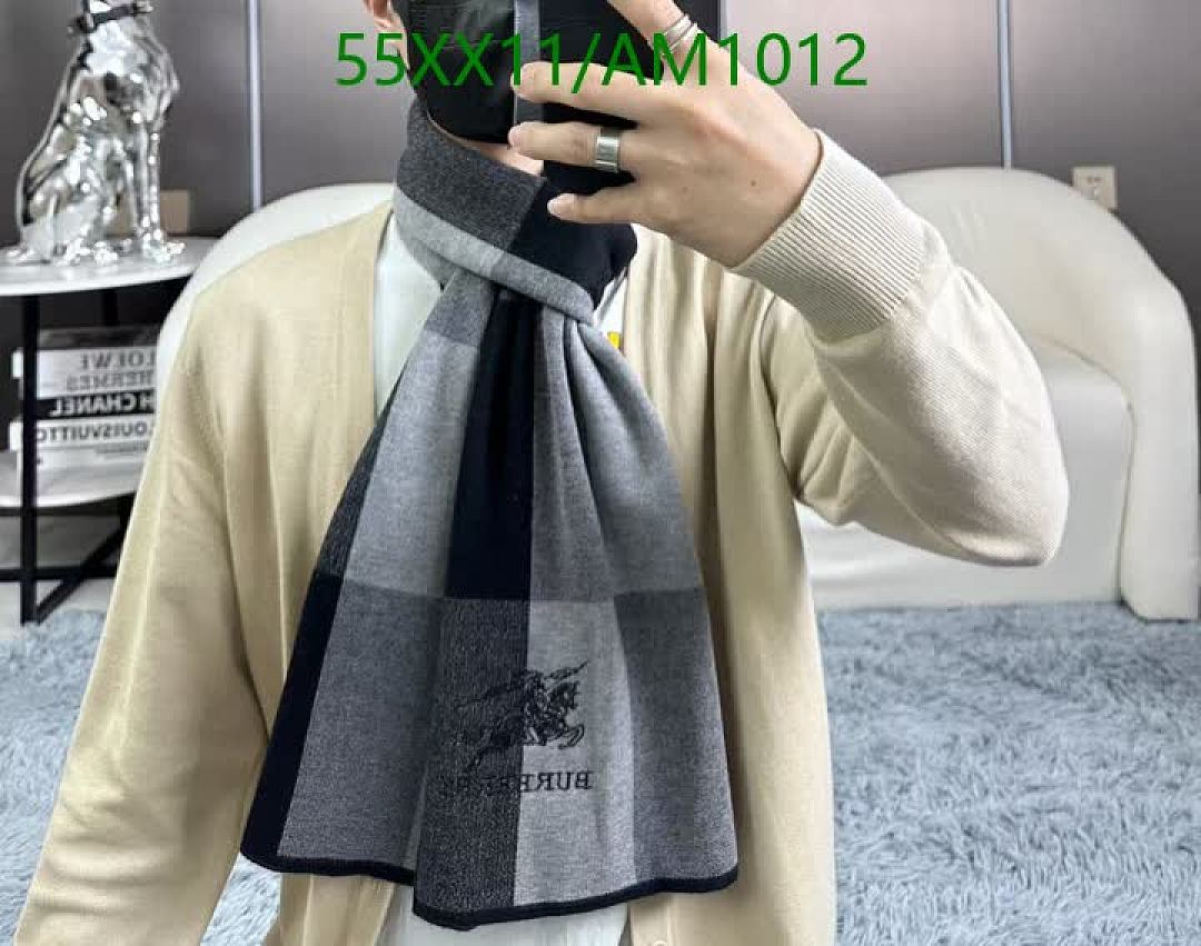 Burberry-Scarves Code: AM1012 $: 55USD