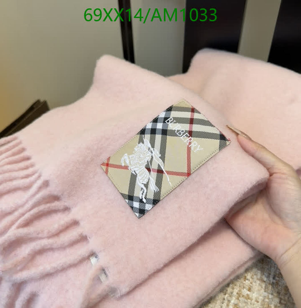 Burberry-Scarves Code: AM1033 $: 69USD