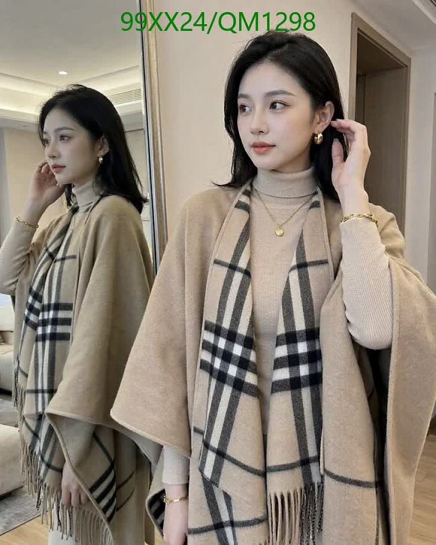 Burberry-Scarves Code: QM1298 $: 99USD