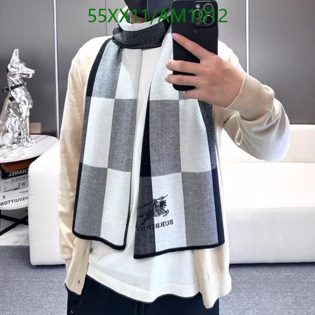 Burberry-Scarves Code: AM1012 $: 55USD