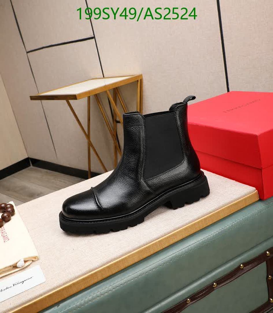 Ferragamo-Men shoes Code: AS2524 $: 199USD