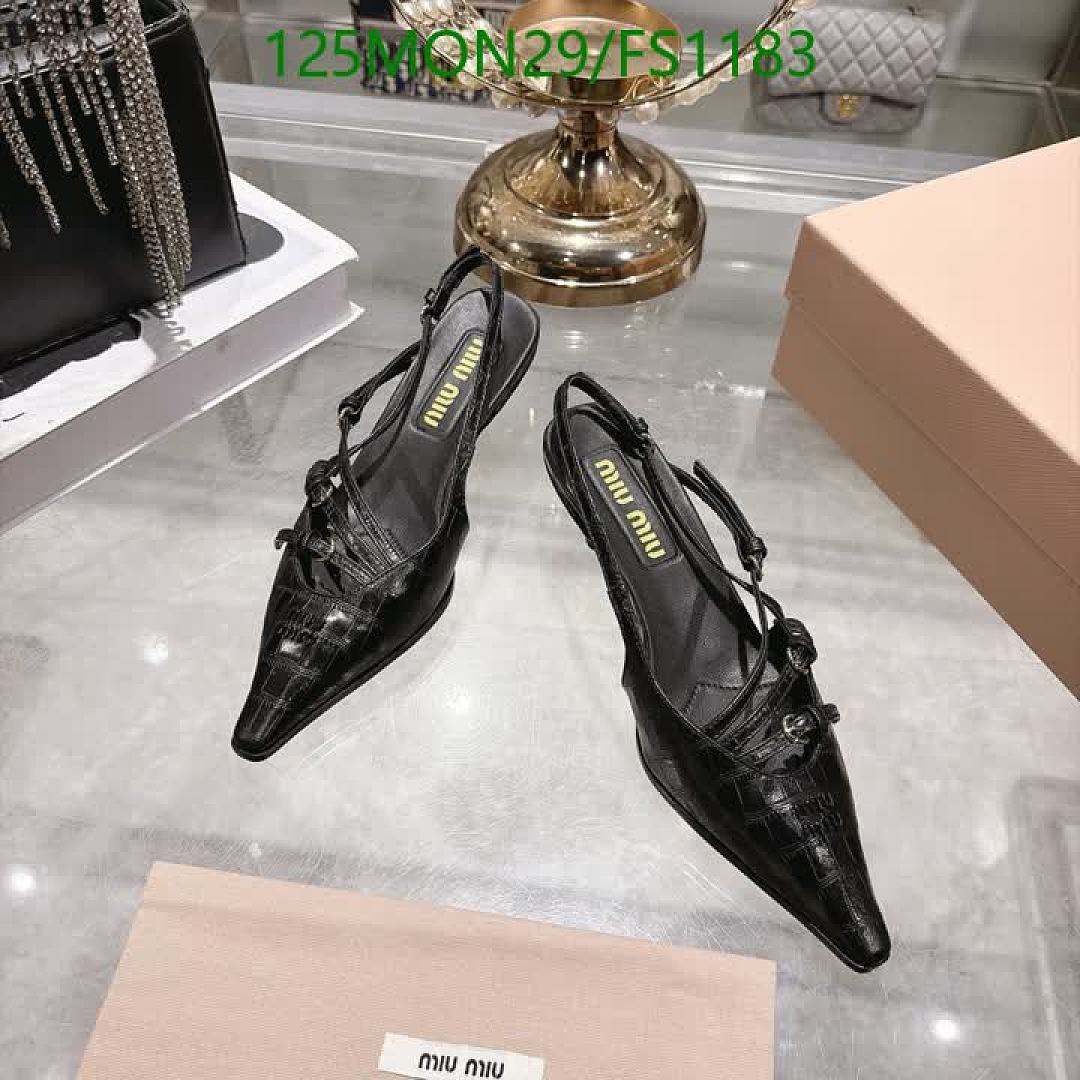 Miu Miu-Women Shoes Code: FS1183 $: 125USD