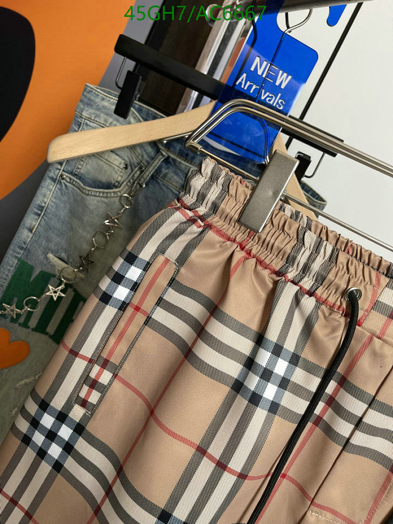 Burberry-Clothing Code: AC6667 $: 45USD